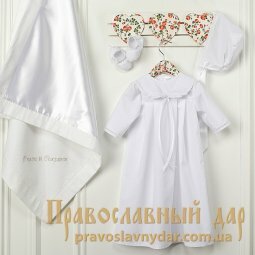 Крыжма Атласная белая - фото