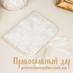 Конвертик для волос Лиза молочный - фото
